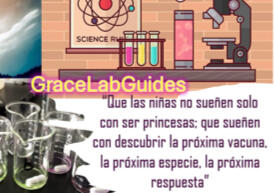 GraceLabsGuides Grace Labs Guides es un proyecto que acerca a las niñas al ADN y al método científico mediante experimentos caseros con plantas y frutas. Busca despertar curiosidad, confianza y vocaciones científicas, sembrando en ellas la idea de que pueden investigar y